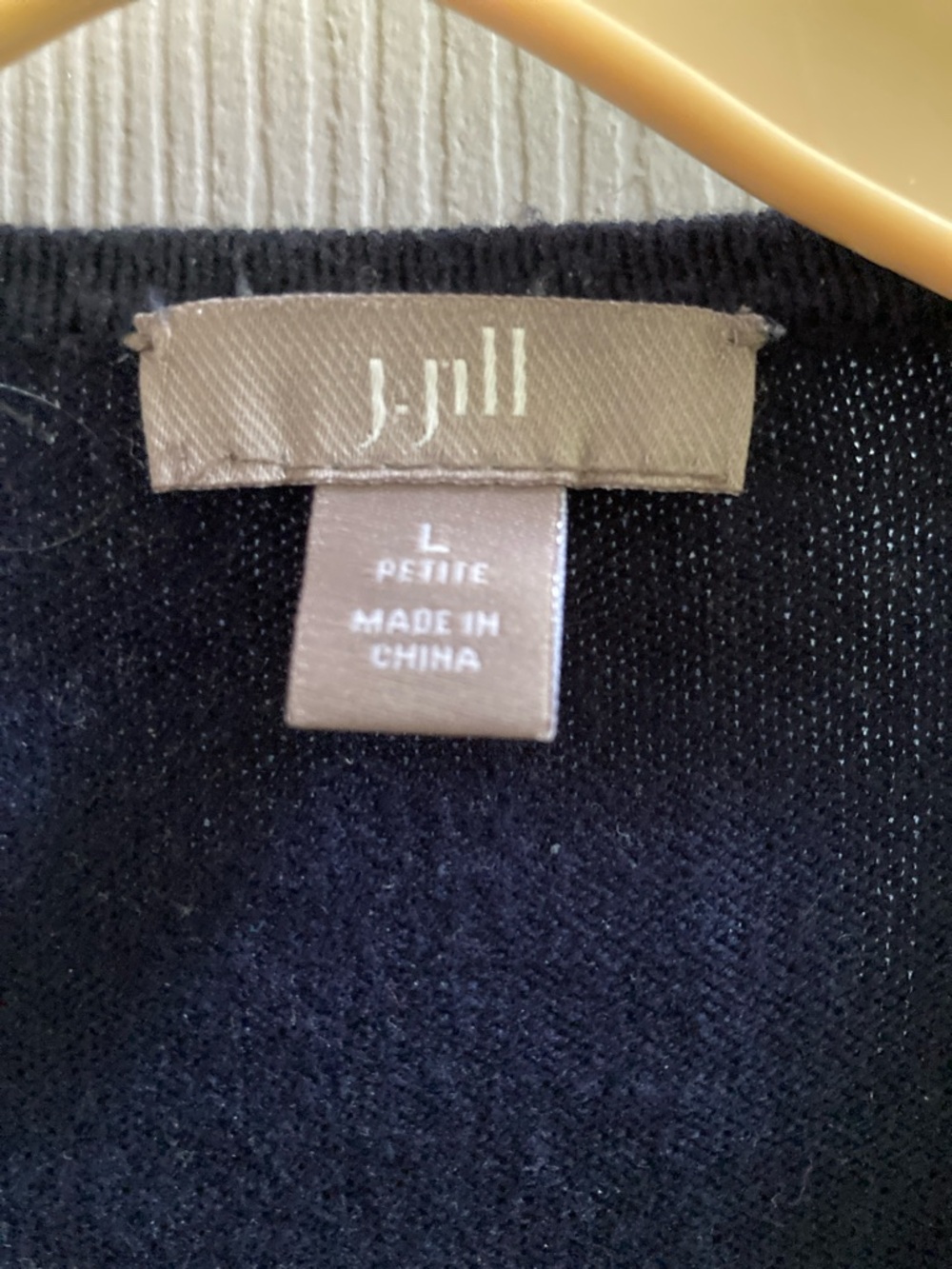 J.Jill Open-Front Blue Cardigan with Pockets - Picture 3 of 5